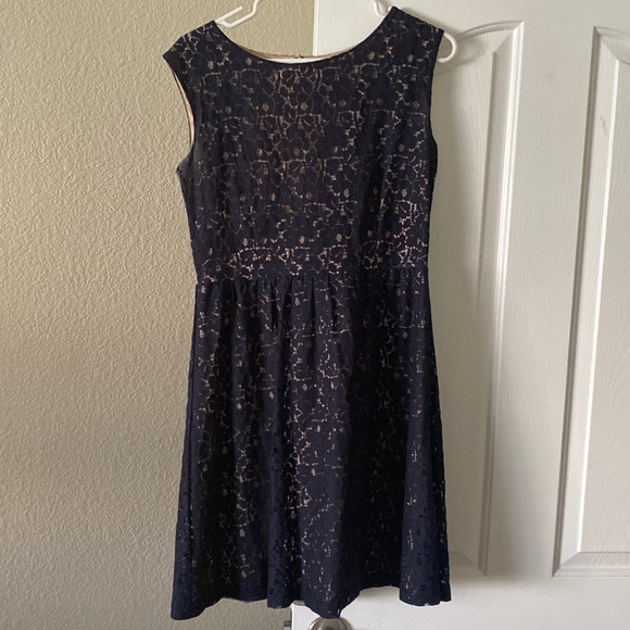 Enfocus Studio Dresses & Skirts - Sexy navy lace with nude lining.
